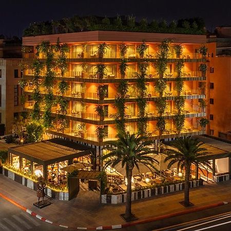 Hotel Jadali & Spa Marrakesh Luaran gambar The hotel at night