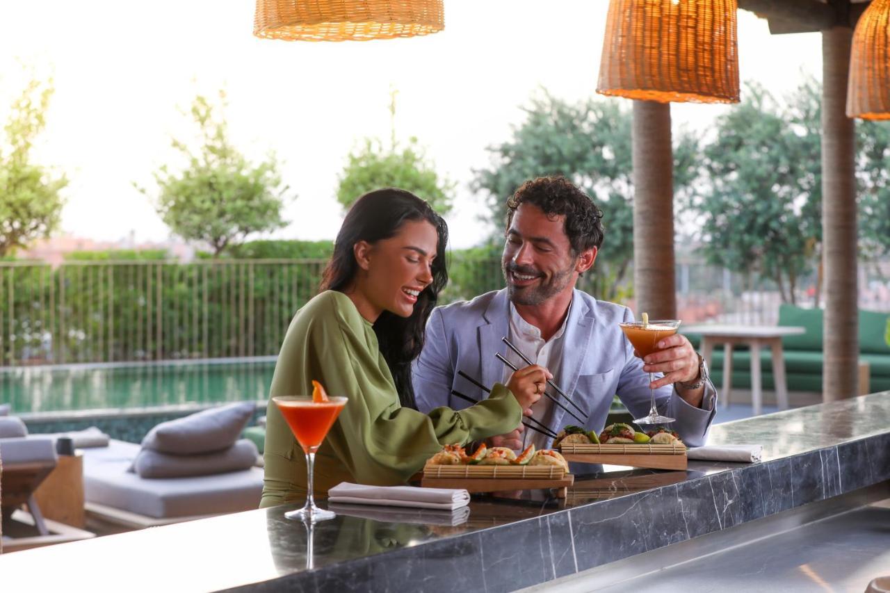 Hotel Jadali & Spa Marrakesh Luaran gambar The Pool Bar