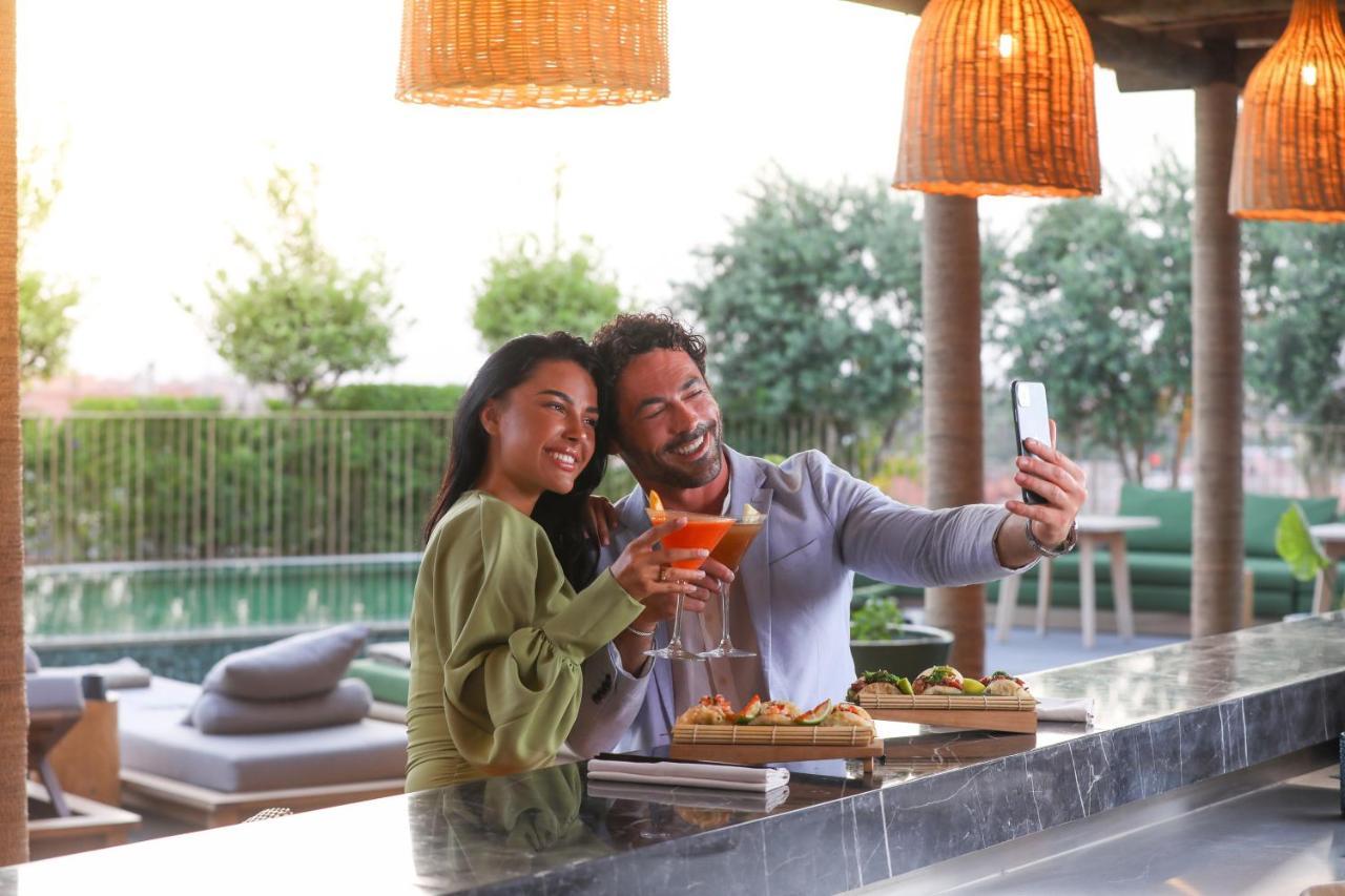 Hotel Jadali & Spa Marrakesh Luaran gambar The Pool Bar